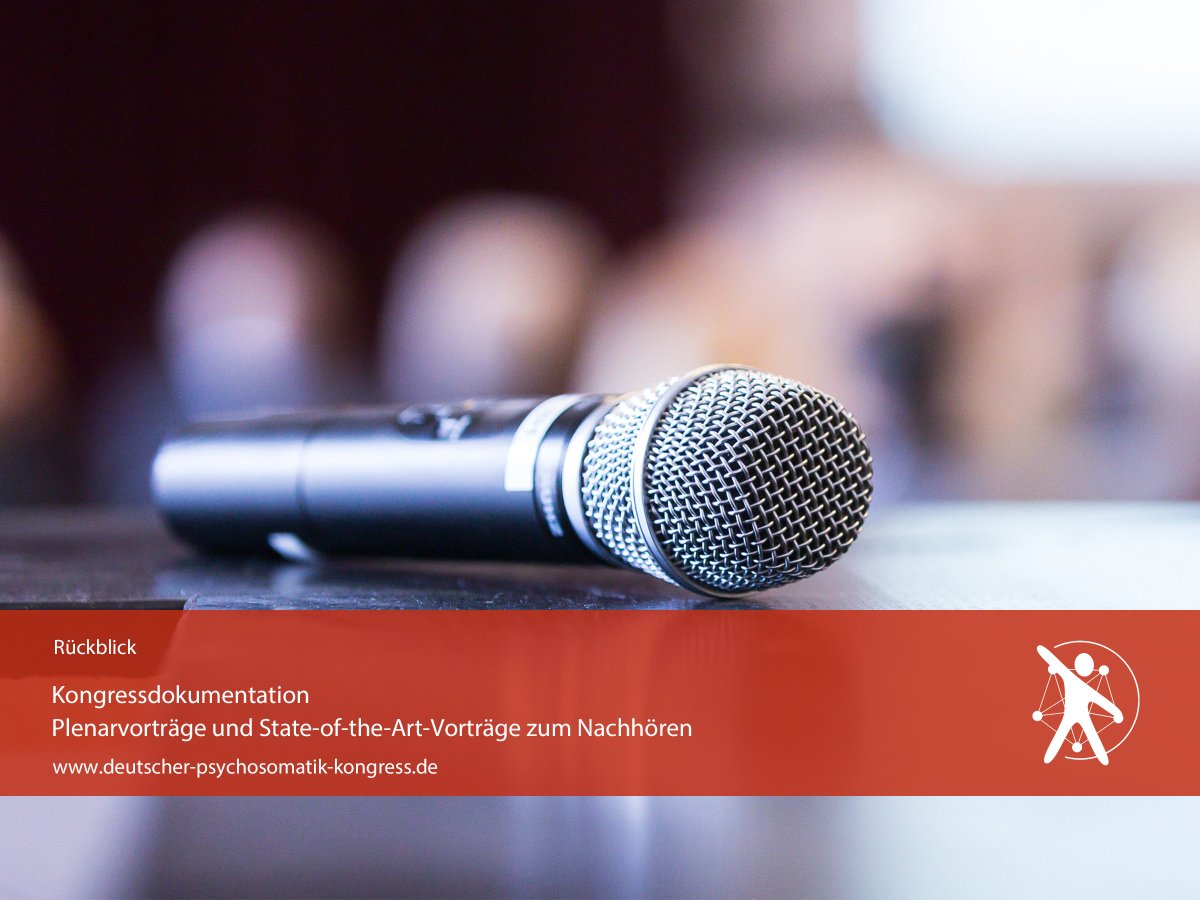 Die wichtigsten Plenar- und State-of-Art-Vorträge vom #PsychosomatikKongress 2018 zum Nachhören und Vertiefen. Jetzt verfügbar als MP3 Download oder Audio-CD in unserer #Kongressdokumentation unter: loom.ly/qb0L98w