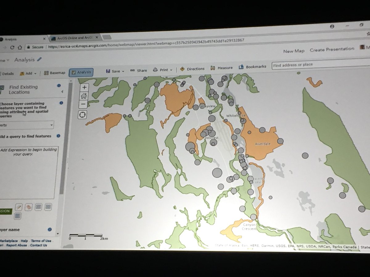 adam_fox's tweet image. If you remember one word from the #EsriCanadaUC today - Collaborated Content.  Ok, that’s two words, but it’s kind of important for #PortalForArcGIS