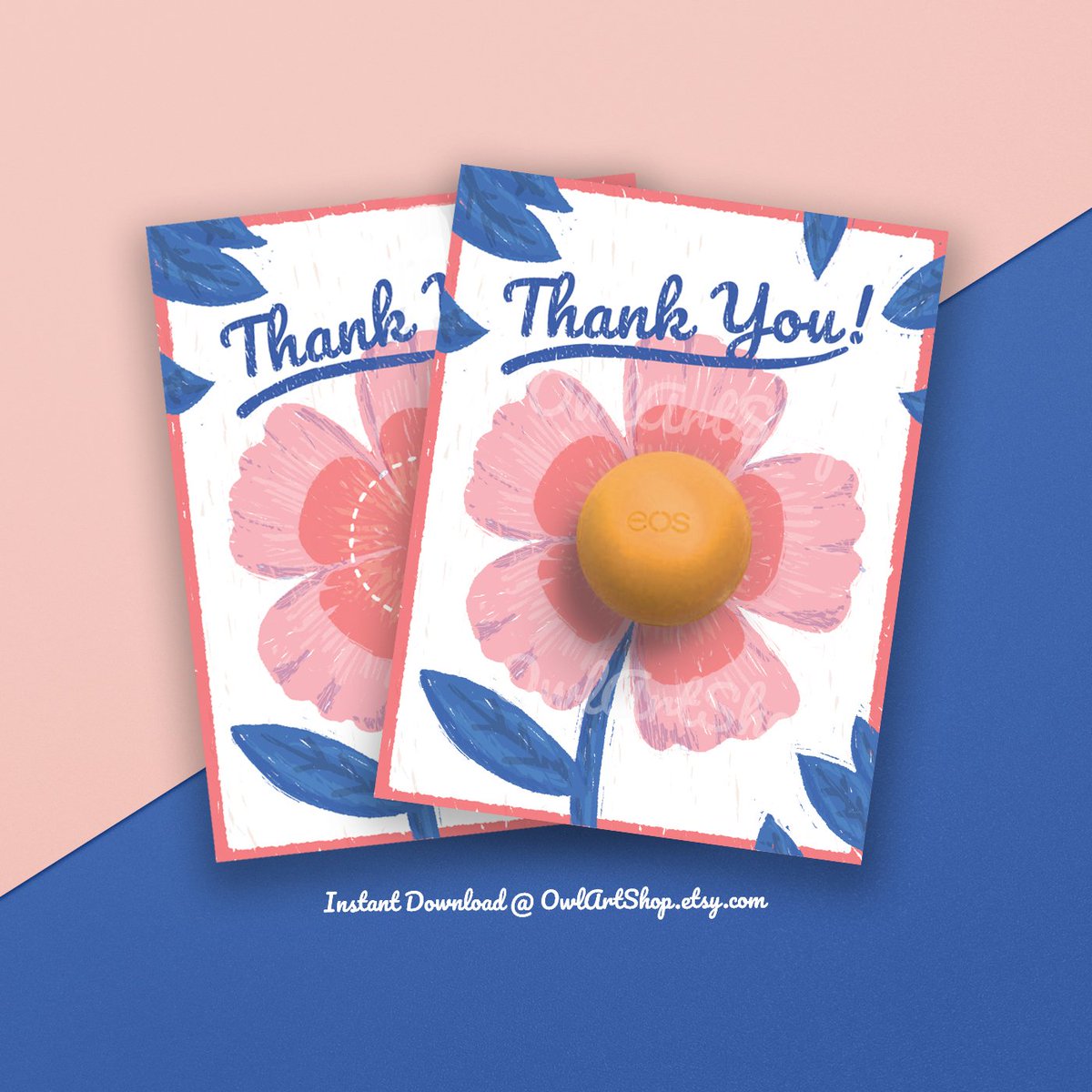 OwlArtShop's tweet photo. Thank you lip balm card holder, DIY #printable, instant download ,Letter / A4 size https://t.co/quICv2Yi56 via @Etsy #giftforher #thankyou #thanks #lipbalm #OnlineShopRT  #giftidea #etsyshop #integrityTT #IntegrityMaDay #etsyteamunity #etsyspecailt @HyperRT https://t.co/DMD2wtfd7o