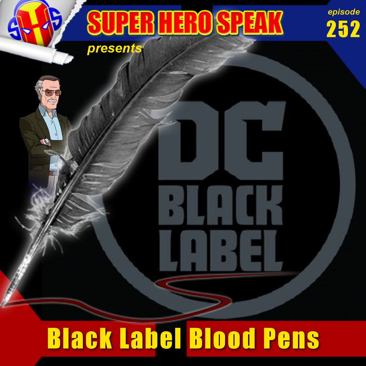 SuperHeroSpeak's tweet image. In Ep 252 of @SuperHeroSpeak we talk @DCComics Black Label, Why people stole @TheRealStanLee blood and whether or not @ErikJLarsen hate Christians Available on @ApplePodcasts @Stitcher or by clicking here: media.blubrry.com/superherospeak… #Podcastmafia #PodernFamily  #trypod