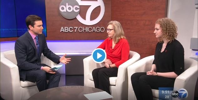 DownersNorth's tweet photo. Congrats to Caroline Weidman for winning the "It's Always Something" Teen Essay Contest! Caroline's story about her cancer experience was featured on @ABC7Chicago! Watch the interview with @MarkRiveraABC7 and @GildasClubCHI CEO LauraJane Hyde! https://t.co/KBYvVhrwPW #WeAreDGN https://t.co/gQs5cfTQoS