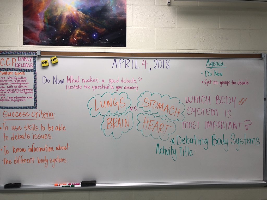 MrsGhaffarian's tweet photo. Steam Day for Double Block Reading means we are... Debating Body Systems!!! Which one is most important?? #steamday #hinsonhurricanes #Steam #research #youngdebaters @vcschools @volusiaschools https://t.co/F2bboj6qGR