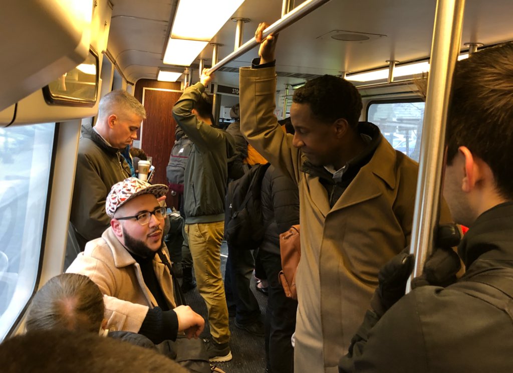 settiwarren's tweet photo. Day 3 of the #takethetpledge: I’m taking the green line and silver line to my office on Albany Street #mapoli https://t.co/tUSTC5hJaq
