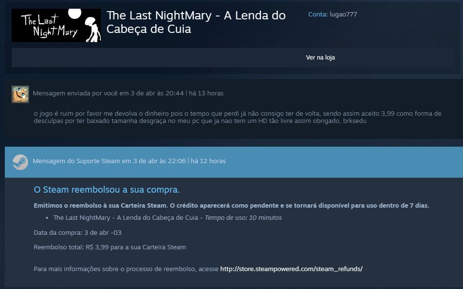 Suporte Steam :: Como solicitar um reembolso