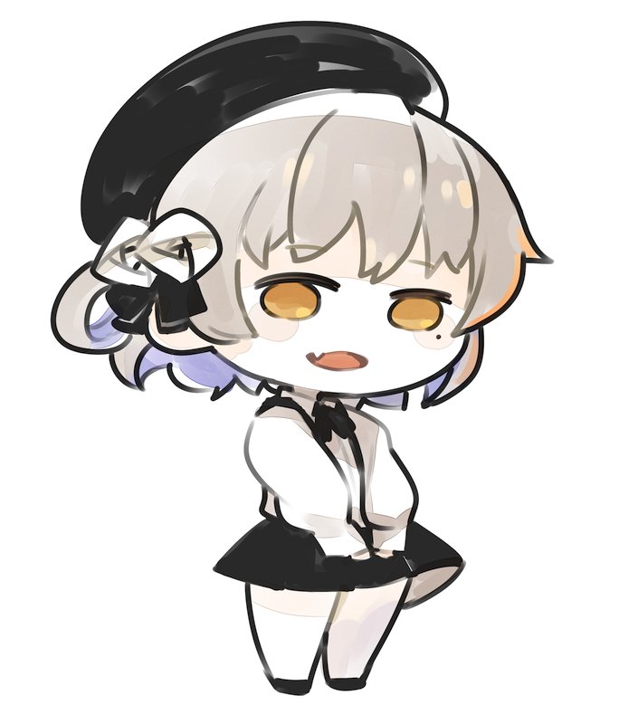 鳩羽つぐ 「鳩羽つぐちゃん。 」|モタのイラスト
