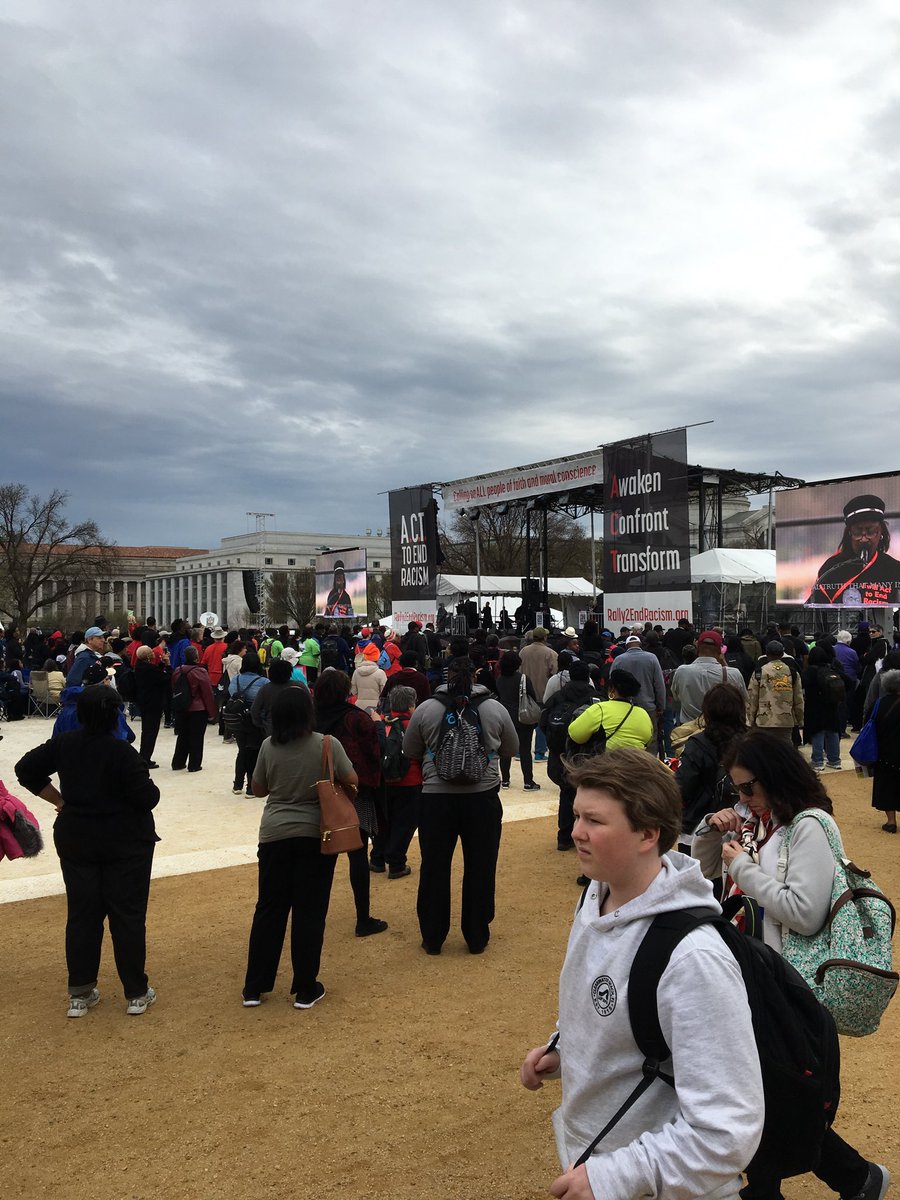 JBushfield's tweet photo. Arrived at the #rally2endracism. https://t.co/RV45YBEEnF