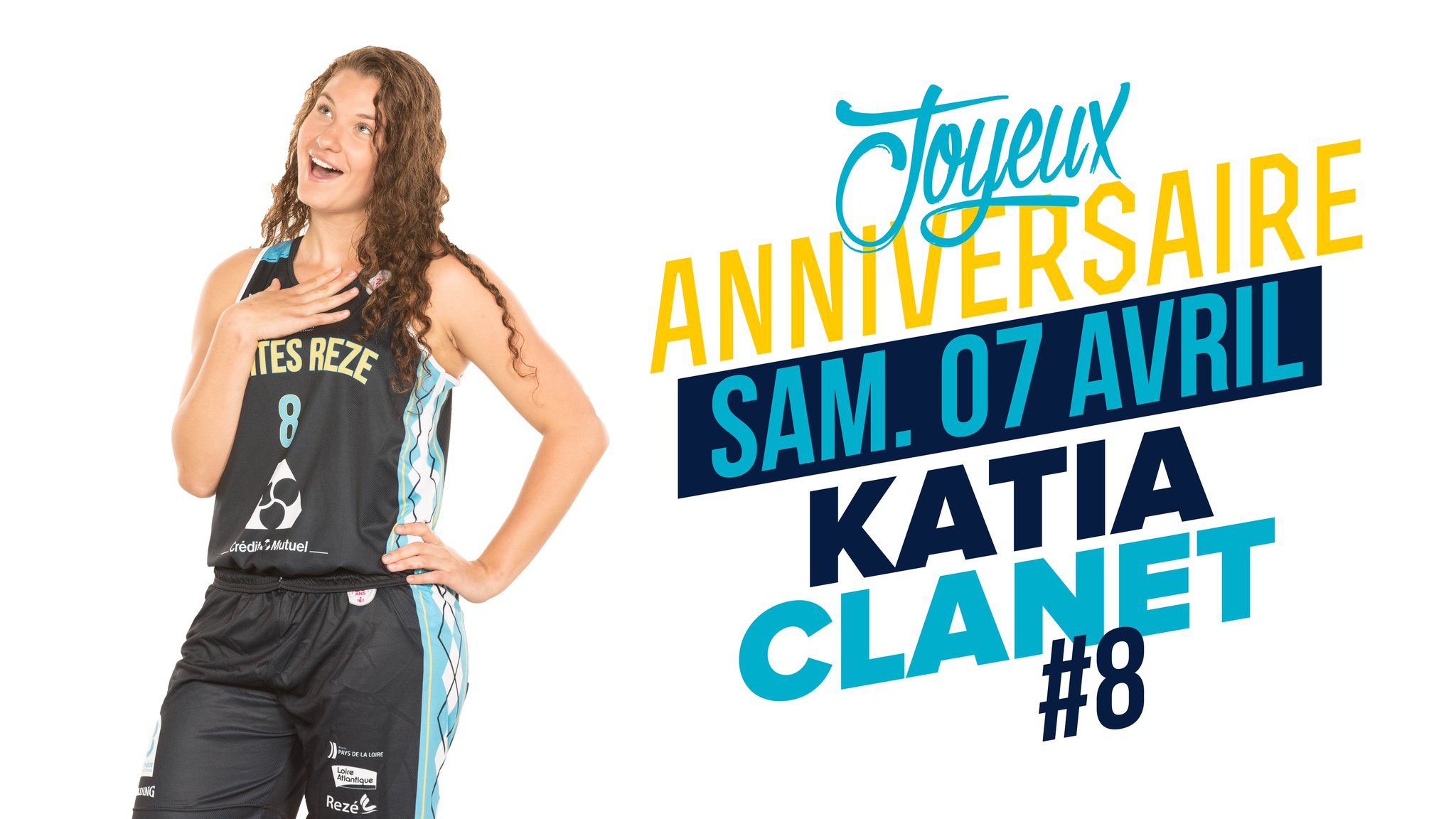 Nantes Reze Basket Aujourd Hui Nous Souhaitons Un Joyeux Anniversaire A Notre Jeune Interieure Katia Clanet Venez Lui Souhaiter Ses 22 Ans Ce Soir A Mangin Happybirthday Joyeuxanniversaire T Co Usx7hr3bcx