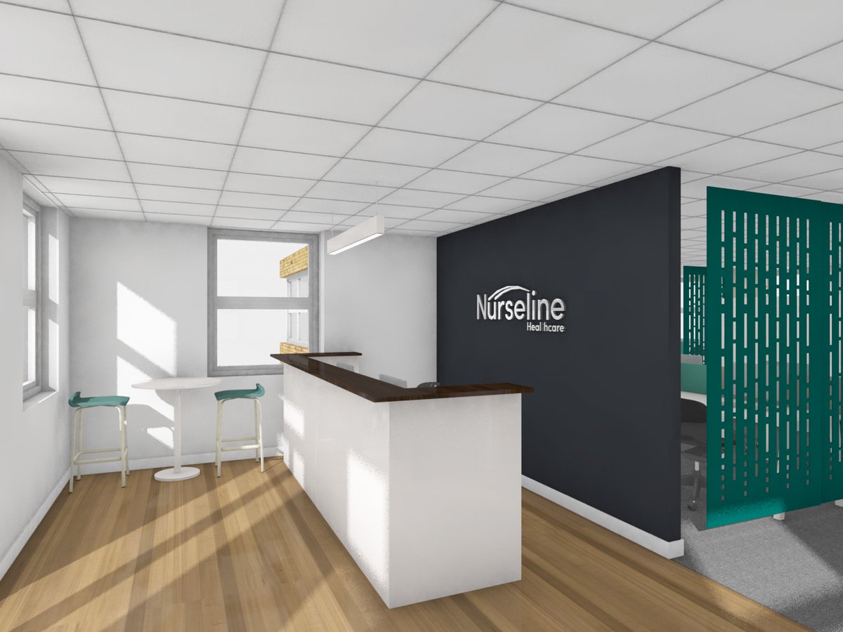 StudioLIMEuk's tweet image. Our recently completed interior design scheme for Nurseline's new Bristol office #bristol #architecture #interiordesign