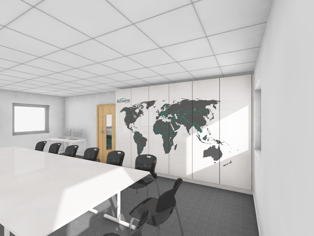 StudioLIMEuk's tweet image. Our recently completed interior design scheme for Nurseline's new Bristol office #bristol #architecture #interiordesign