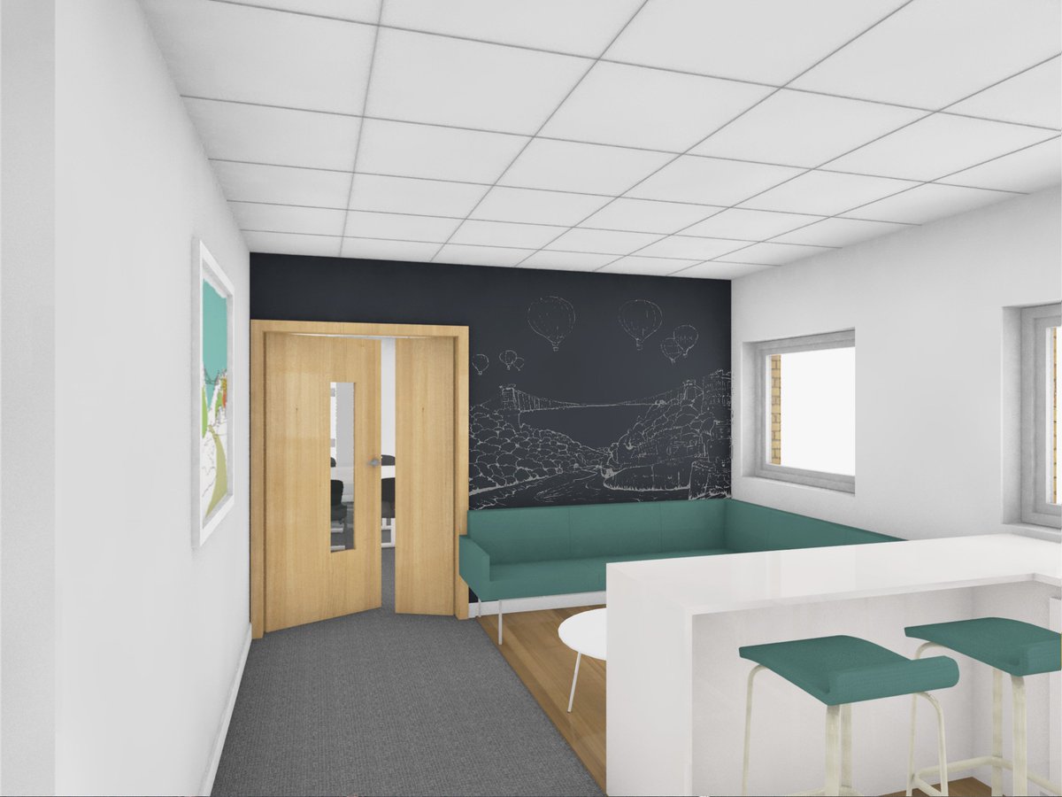 StudioLIMEuk's tweet image. Our recently completed interior design scheme for Nurseline's new Bristol office #bristol #architecture #interiordesign