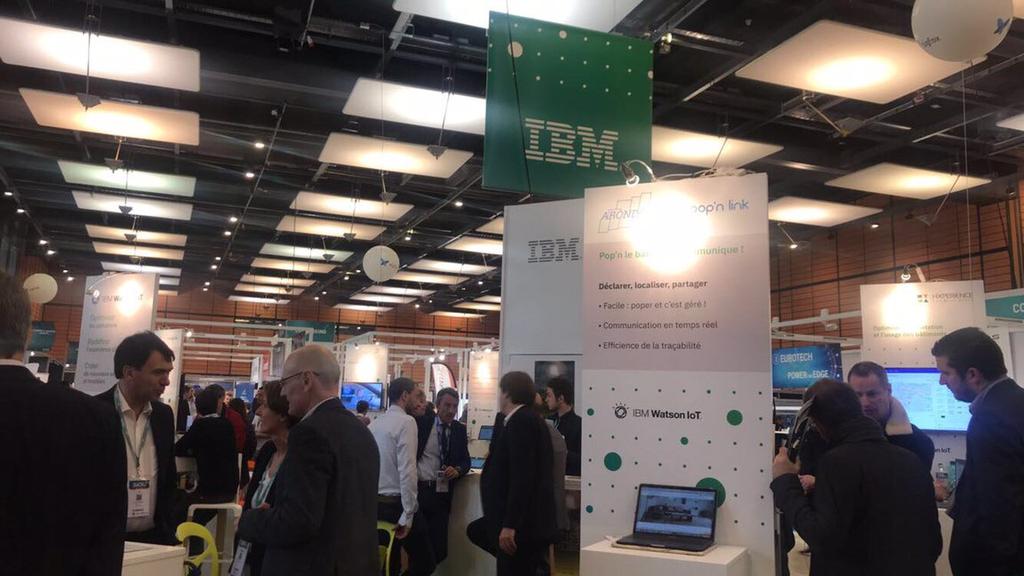 IBM_France's tweet image. Nos experts #WatsonIoT et nos partenaires sont sur le stand #IBM du #SIdO18 pour vous accompagner dans vos réflexions et vos projets. Créons ensemble les nouveaux usages de l&apos;#IoT