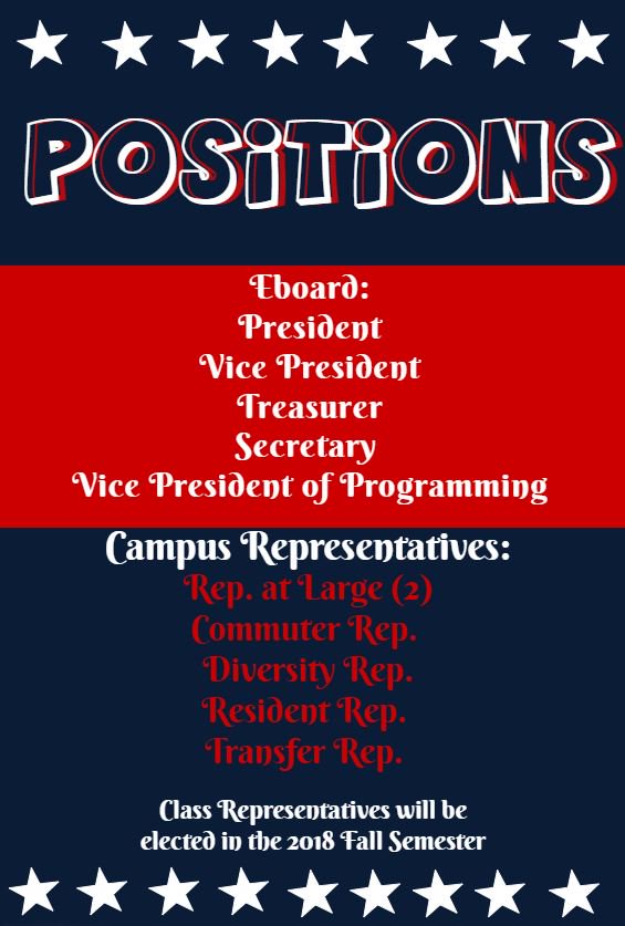 Hawktivities's tweet photo. Thinking about running for an SGA position for next year?
Make sure to turn in your Candidacy Forms by tomorrow at 3:15 pm. 
Can't find Jim or Jill to get your GPA and Judicial signatures? Turn them in to Student Activities and we will get them for you! https://t.co/l6HLWwsRgt