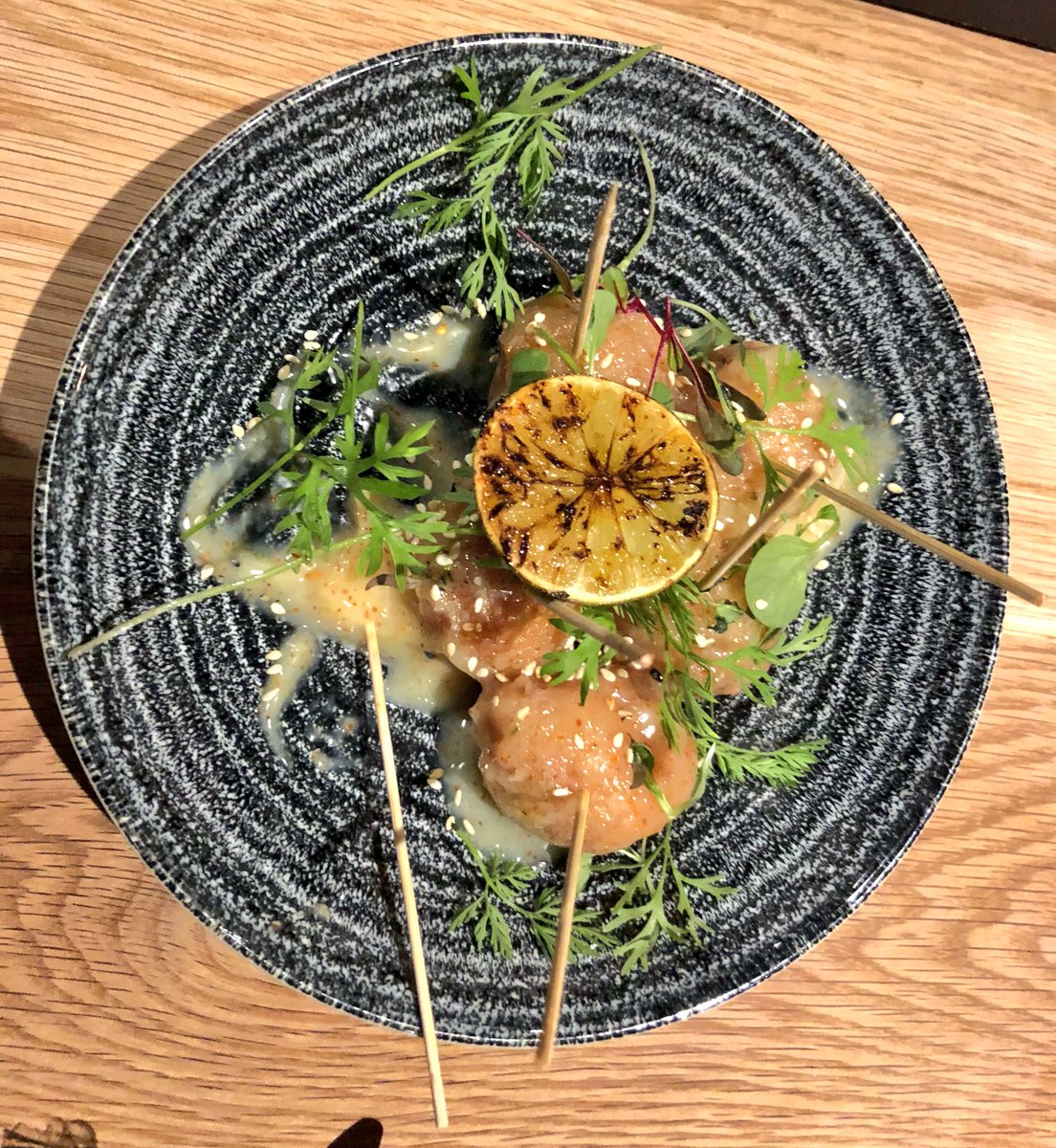 FoodiewhippedSA's tweet photo. Dynamite Shrip to start the evening off #FireRoom #gottalovemonte @MONTECASINOZA #foodbloggers https://t.co/VyoFTTscu8