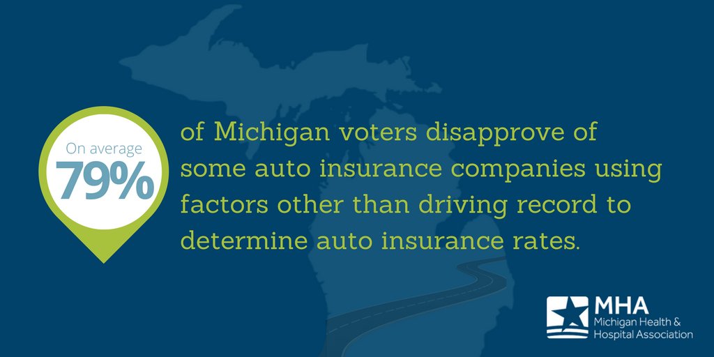 MIHospitalAssoc's tweet photo. Michiganders disapprove of auto insurance companies setting rates for premiums based on factors like zip code, education level &amp; marital status. https://t.co/T9h9LAlwdp  #ProtectNoFault https://t.co/wmoZQOEmX0
