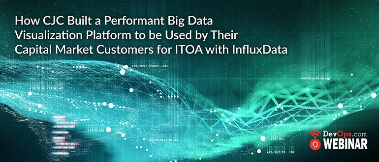 devopsdotcom's tweet photo. Steve Moreton, Senior Technical Director of CJC will detail the many aspects of building a big data visualization platform in tomorrow's webinar starting at 1pm. Sign up here: https://t.co/09f2J4OaMk #DevOpsWebinars https://t.co/TnbQVRRnuI