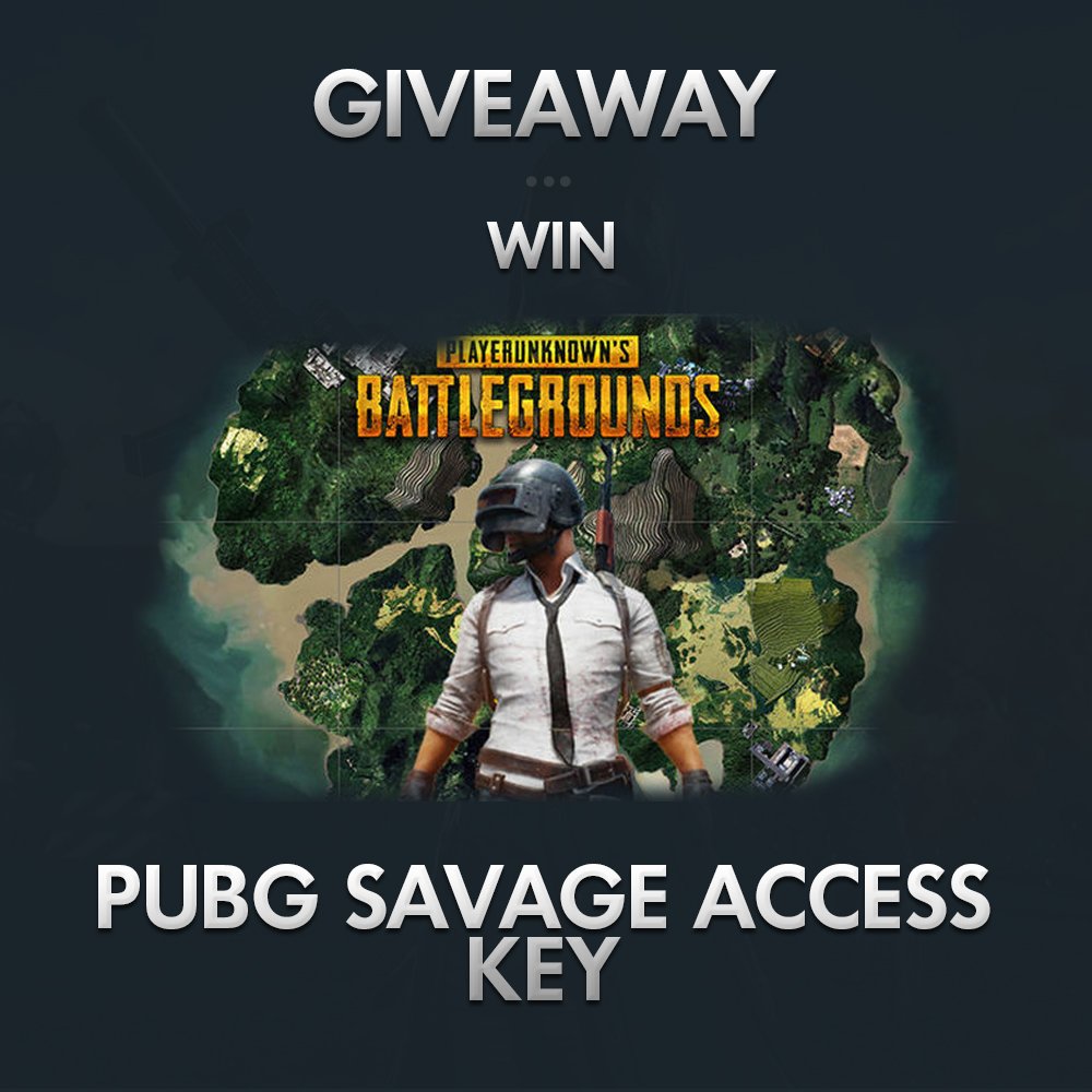 Gamersbook's tweet photo. Time for a #giveaway ! 

We're giving away 50 x #PUBG Savage map keys.

All you have to do is click on the link below and follow the instructions!

https://t.co/XTzSz1ymFU

Winners will be drawn at 18:00 CEST!

Good luck to everyone. https://t.co/NG8ENdJKyK