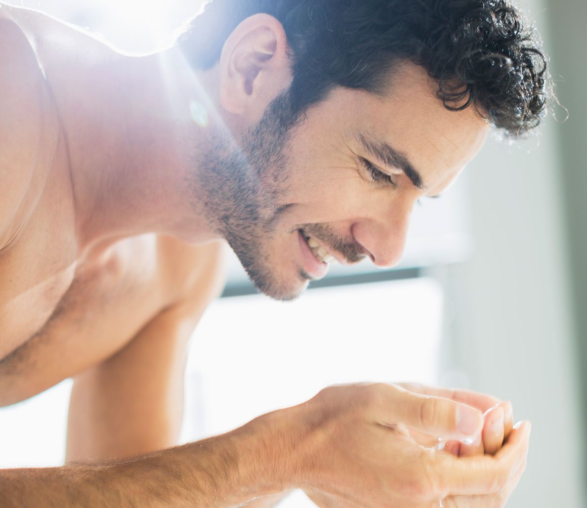 Rise4Men's tweet photo. Good morning, from Team Rise! Wake up to a fresh face and fresh day with our natural products! #ComingSoon #Rise #Skincare #Beardcare #NaturalProducts #BeardOil #Cleansers #DayOil #MenInApril https://t.co/oAlZ9U7biF