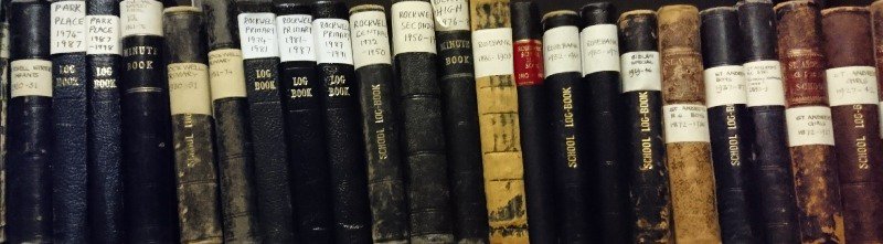 DundeeArchives's tweet photo. Today E is for Education! We hold records for many Dundee schools, including lots of log books. These were like a diary, recording events at the school. The earliest log book is from Drumgeith School and dates from 1836. #dundee #ArchiveZ #education #everydaysaschoolday https://t.co/iLQQo8MwbS