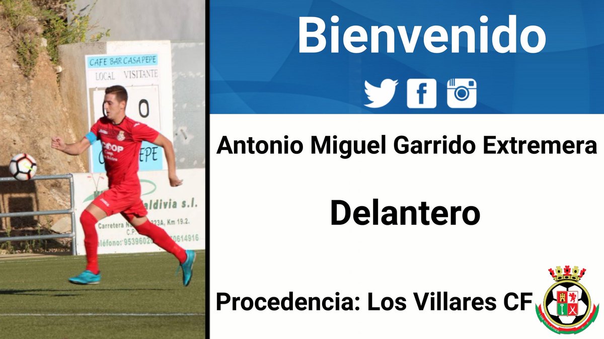 UDLaGuardia's tweet photo. Nuevo Fichaje || Antonio Miguel Garrido Extremera "Garrido" Delantero de 27 años procedente de @losvillares_cf #udlaguardia https://t.co/eoMKelDNHm