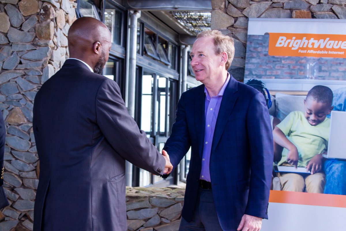 #AboutYesterday out at The Nelson Mandela Museum in Qunu as we  welcomed <a href="/BradSmi/">Brad Smith</a> , President and Chief Legal Officer at Microsoft HQ, in South Africa.