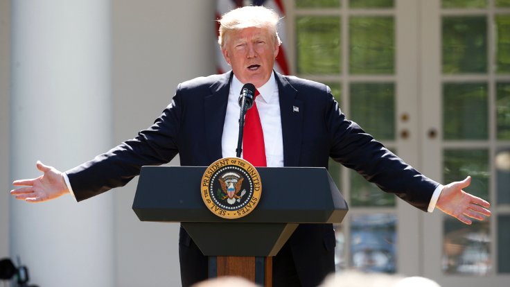 Proje terör örgütü DEAŞ'a karşı çok başarılı olduklarını ve terör örgütünün elindeki toprakların neredeyse yüzde 100'ünü geri aldıklarını anlatan Trump "Askerimizin Suriye'den çekilip, evlerine dönmesini istiyorum" dedi.
#ABDninSuriyedenÇekiliyoruzYalanı
#AlparslanTürkeş