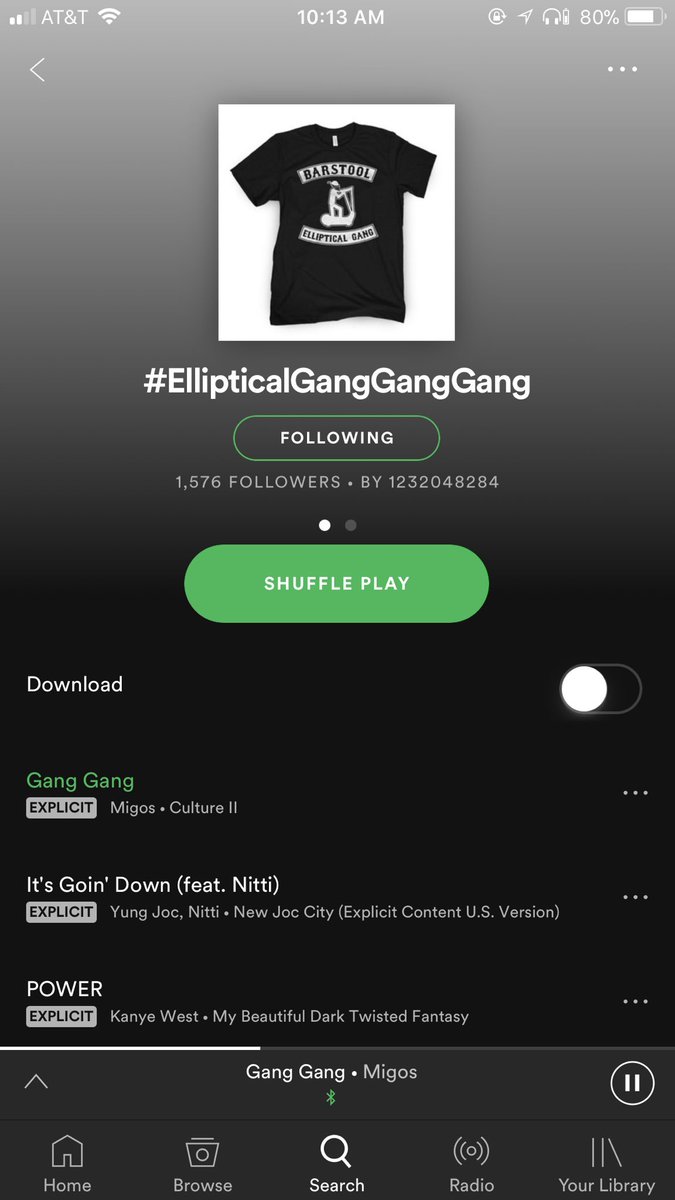 taryn912's tweet photo. Now I just need the shirt to make it #offish #gang @BarstoolTrent https://t.co/zLrkShlQuN