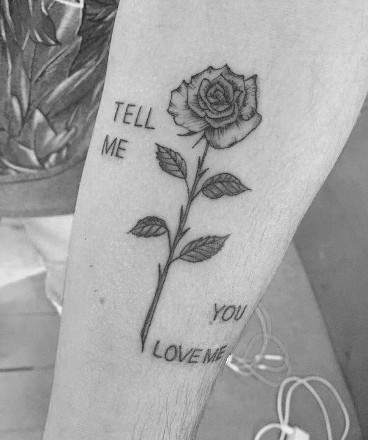 kiingdomcold's tweet photo. I got my first tattoo yesterday and I'm so in love with it! This song means so much to me, "Tell Me You Love Me" makes me reflect that I have to love myself first of all so that others love me too. @ddlovato thanks for your music inspire me, I love you! https://t.co/7D5HGcgqaP