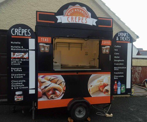 Wild Atlantic Crepes.... joining us this weekend....