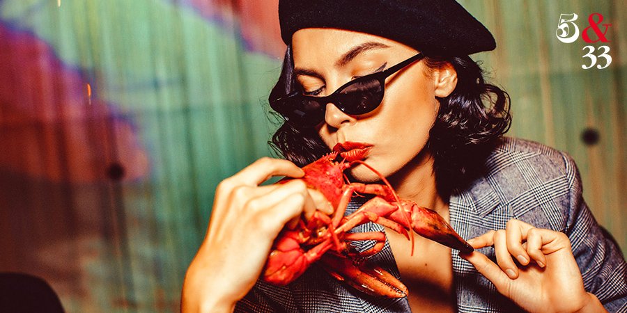Get ready for take-off…. we’re taking you to #LobsterHeaven on April 6! Expect great music, even better Italian wine and the best fresh lobster. #5and33