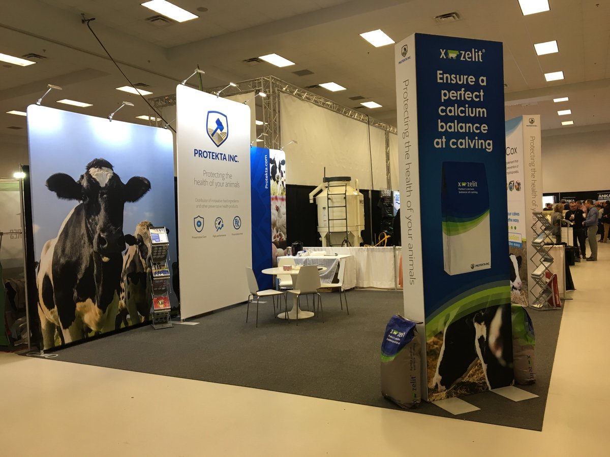 Protektainc's tweet photo. We’re busy this week as were also exhibiting at the Canadian Dairy Expo in Stratford. Come and check out our new look at booth 34E, right inside the main entrance. #CDX2018 #xzelit #stalosanf #canadiandairy #protekta https://t.co/O9nNcfWspA