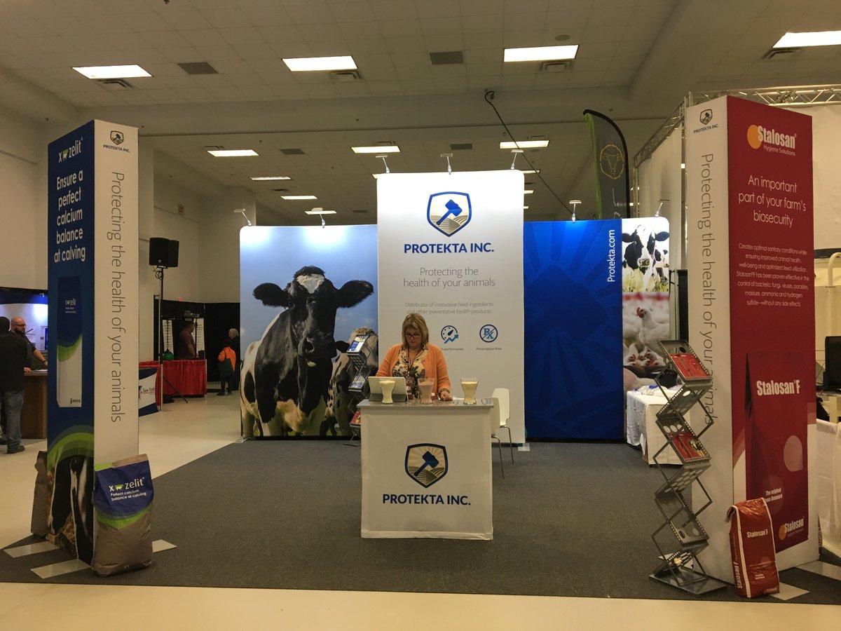 Protektainc's tweet photo. We’re busy this week as were also exhibiting at the Canadian Dairy Expo in Stratford. Come and check out our new look at booth 34E, right inside the main entrance. #CDX2018 #xzelit #stalosanf #canadiandairy #protekta https://t.co/O9nNcfWspA