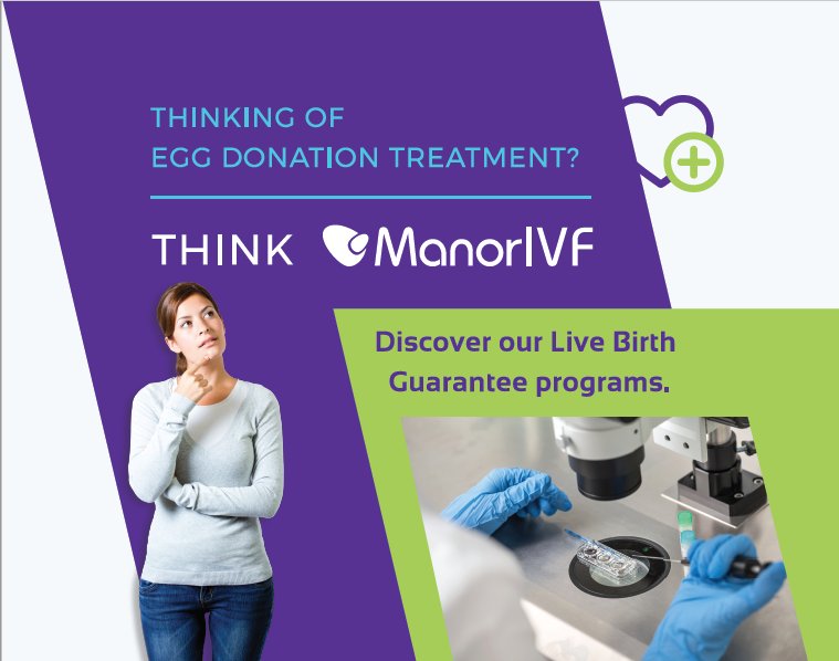Manorivf's tweet photo. ManorIVF's Egg Donation Treatment is now available in Canada.  All of our Donor Egg programs come with live birth, pregnancy or embryo creation guarantees for reassurance and peace of mind.  Come find out more @ The Canada Fertility Show on Saturday 14th April, booth 108! https://t.co/ZLGv4hU8xu