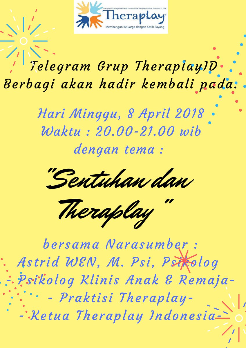 Theraplay Indonesia On Twitter Selamat Malam Theraplay Theraplay Indonesia On Twitter Selamat Malam Theraplay
