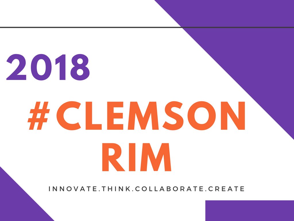 Research+Innovation Month is in full swing! Visit rim.sites.clemson.edu for a list of events. What event will you be attending?#ClemsonRIM