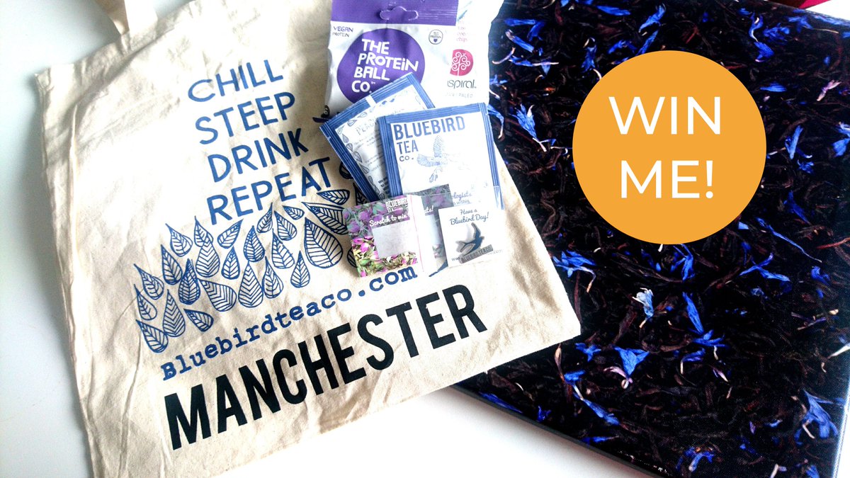 💙Competition Time Teabirds!💙We're giving away 2 x Limited Edition hand printed Manchester Bluebird tote bags, chock full of Tea &amp; Vegan goodies! To enter, follow us <a href="/Bluebirdteaco/">BluebirdTeaCo</a> and RT this tweet👍 Winners announced Friday. Good luck! 😘 #manchester #vegan #tea #competition