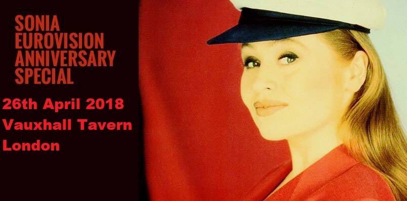 jkalifornia's tweet photo. Save the date! @SoniaevansSonia returns to @thervt Thurs 26th April, and I’ll be spinning #Eurovision &amp; SAW classics pre- and post-show, OH YES 🙌😃🎉 https://t.co/01rcKNdg8v https://t.co/k2MSJIudwt