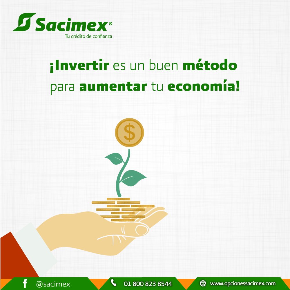 sacimex's tweet photo. Ya tienes tu negocio, invierte en el con #Sacimex
#Saci_Actitud
#Tu_Crédito_De_Confianza https://t.co/69ydqTRQVW