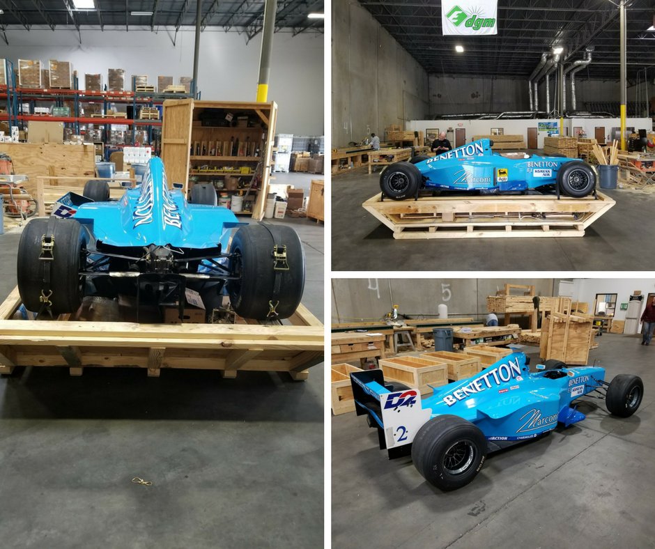 It's #WarehouseWednesday! Check out this awesome crating job from DGM Atlanta!

#crating #packing #racecar #car #vehicles #hazmat #dangerousgoods