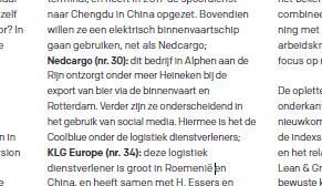 Nedcargo's tweet photo. @Logistiek_nl LEUK LEUK In de #logistiektop100 hebben wij de eervolle vermelding #nedcargo is de #coolbleu van de #logistiek https://t.co/94oYvIFY5k
