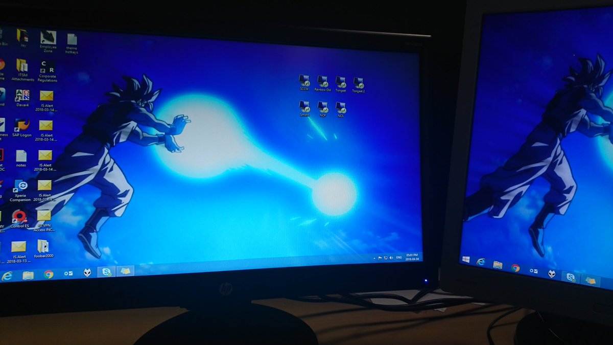 SND_MND's tweet image. Even if your job is boring, don&apos;t mean your work pc should be boring too 😎 #NerdFlow #Kamehameha