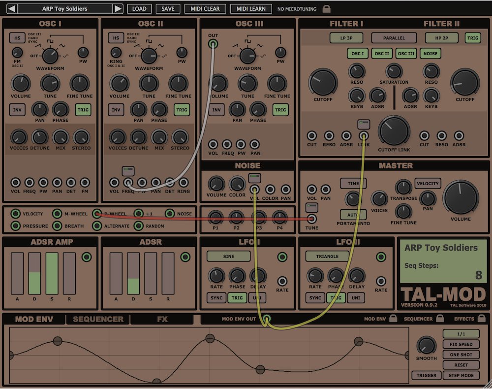 twinfiniteloops's tweet image. I'm currently checking out the demo for @ToguAudioLine TAL-Mod - a new modular style synth plugin. I'm looking forward to building some patches with this monster. 😎

More info and demo here---&amp;gt; tal-software.com/products/tal-m…
