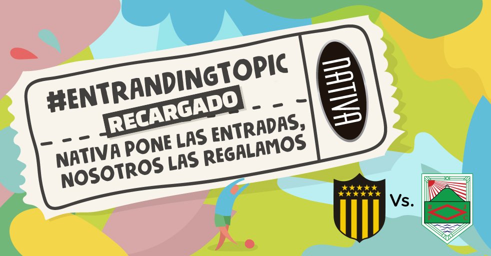 noseasmalotv's tweet photo. Atenti manyas: como en cada partido de local les regalamos
DOS ENTRADAS DOBLES para el CDS, pero esta vez le sumamos
1 CAMISETA OFICIAL para c/u!

NSM Tip: avisale a un amigo y tenés doble chance, Peñarol Inteligencia. 

Para ganárselas:
1) RT a este tweet
2) Seguir a @NativaURU https://t.co/qZ631QsQFI