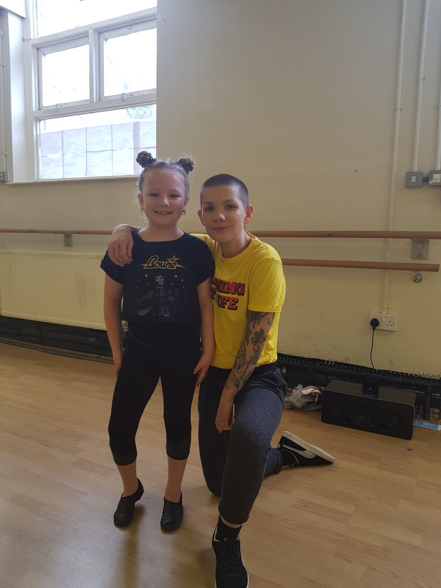 <a href="/AlyxSteele/">Alyx Steele</a> Thanks for today from ickle Miss YVIE.  She lurved  busting moves with you and her AQD dance pals 😍🤩