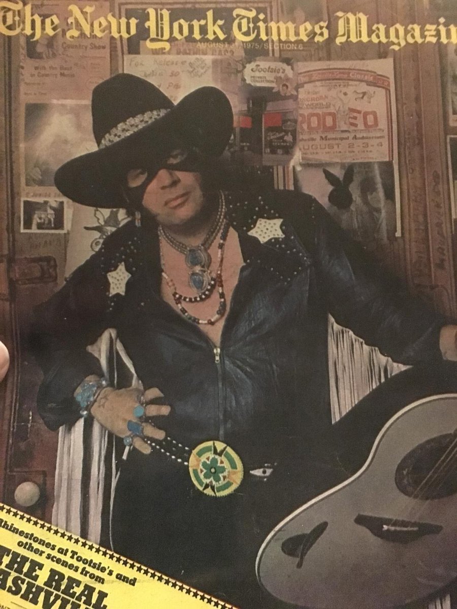 Found this gem last week on the bus...a throwback to when I really was 'The Mysterious Rhinestone Cowboy'....I think I was just a badass.. #OriginalOutlaw