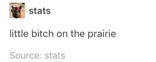 im going to start, a fav text post chain tweet off of this one