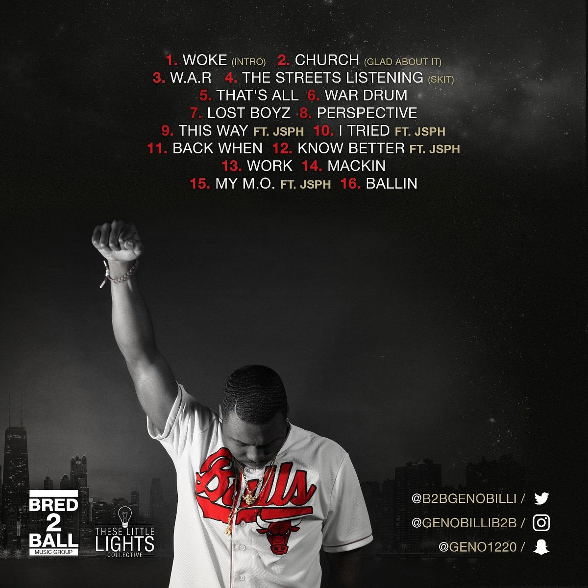 youknogeno's tweet photo. My debut mixtape! I got a story to tell! This one for the City! Available on all streaming platforms May 5th! #Chicago #Spotify #iTunes #Tidal #YouTube #Soundcloud #Spinrilla #Bred2BallMusicGroup #TheseLittleLights 💡
https://t.co/cBIUvUx47H https://t.co/ajyVRkIfFW