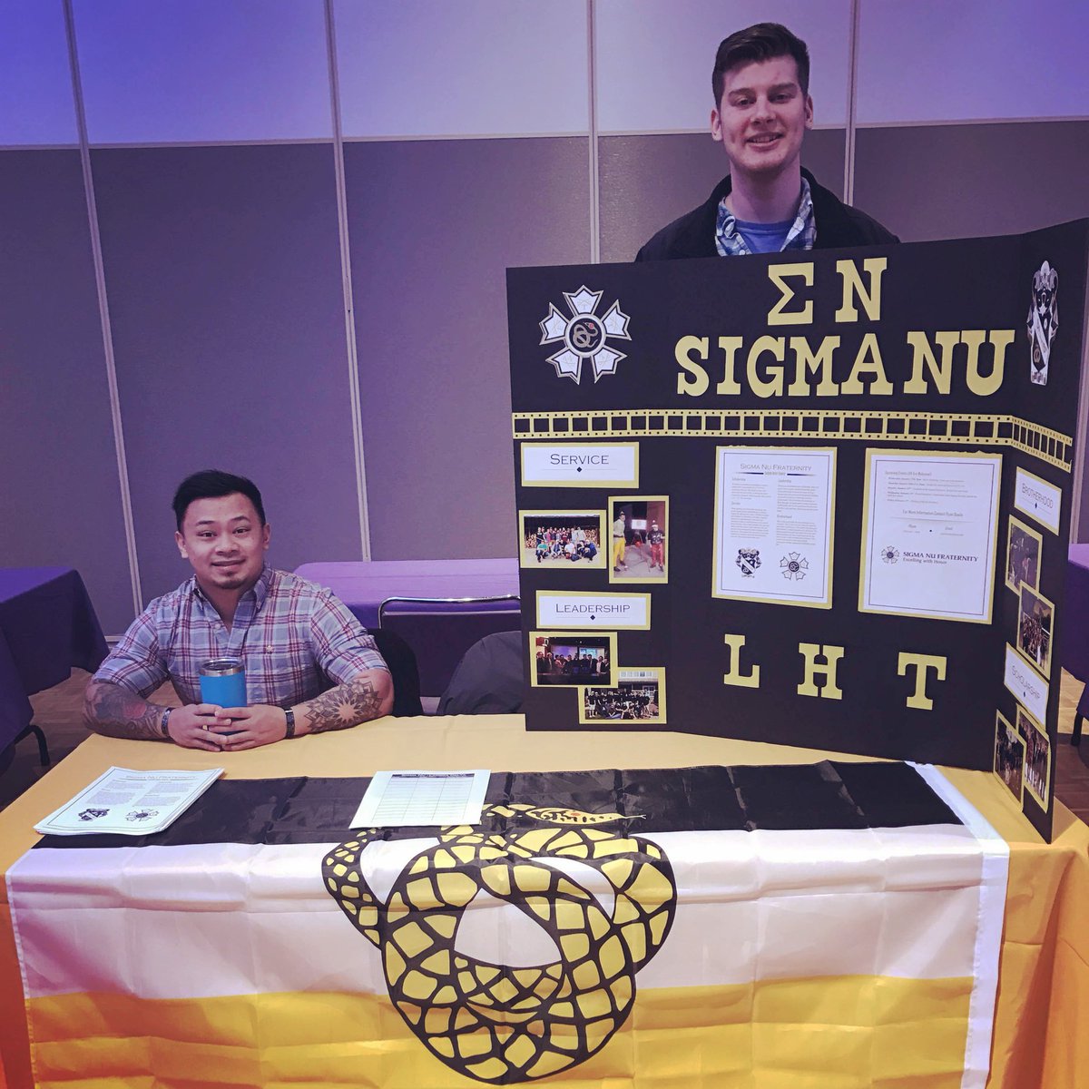 SigmaNuMNState's tweet photo. Joining a fraternity exposes students to a large network of collegiate members that can help undergraduates transition successfully into college life and help them find opportunities that will enhance their development. #LHT #SigmaNu https://t.co/u2IXsTwRh4