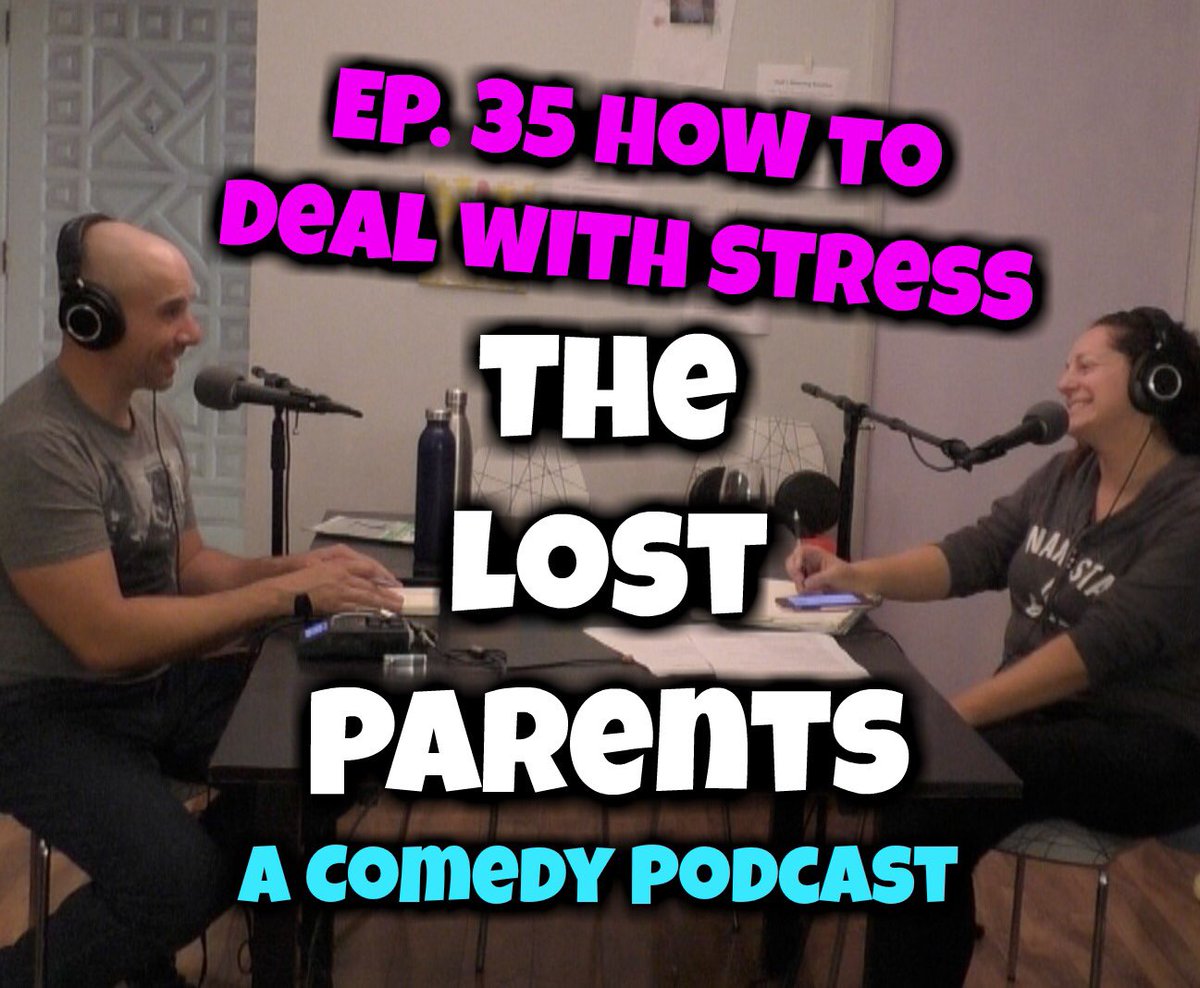 TheLostParent's tweet photo. How To Deal With Stress
#TheLostParents #Podcast #comedy #stress #parenting #family #children #meditation #alcohol 
https://t.co/gMV1SVk6Hv https://t.co/qXb3rUNut8