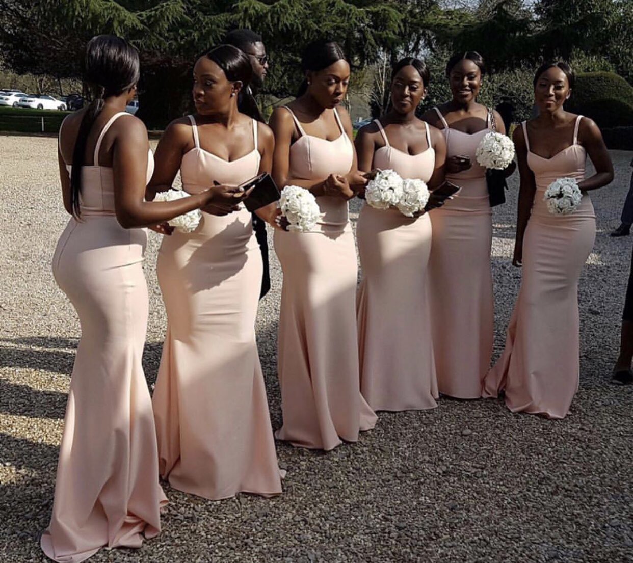 THE OPM FAMILY on X Blushing bridesmaids idoghana wedding dress Bridesmaids ido love style idostyle WeddingWednesday https t Q58rmEQoIu X
