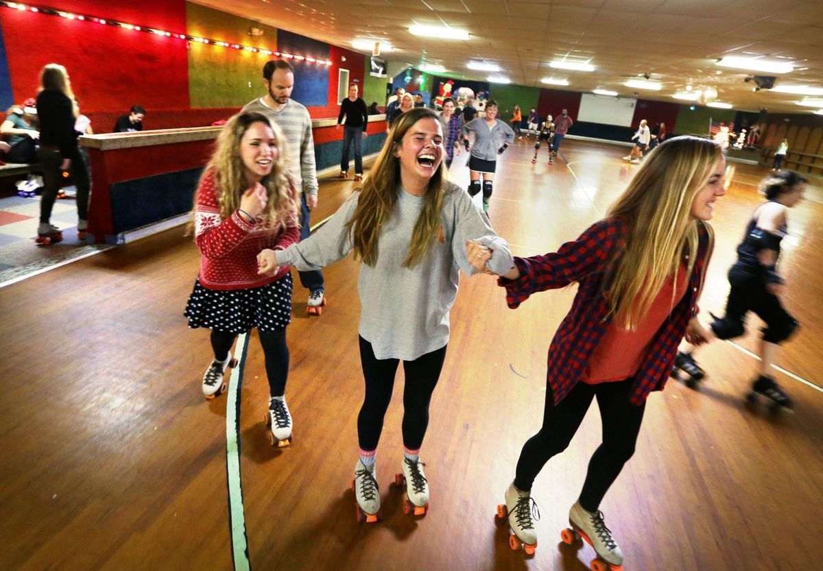 getinvolvedBSU's tweet photo. Our newest attraction at Spring Fling, a neon mobile roller skating rink, is a full size rink that allows for hours of fun. Check out our bio for more info about Spring Fling. #springflingbsu #getinvolvedbsu https://t.co/p6SUzdVUdc